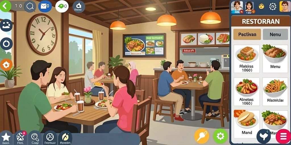 Level permainan yang beragam dan menantang bagi semua pemain.
