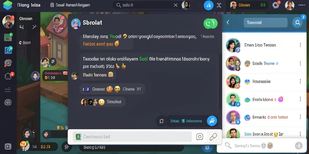Tangkapan layar sistem hadiah yang menarik.