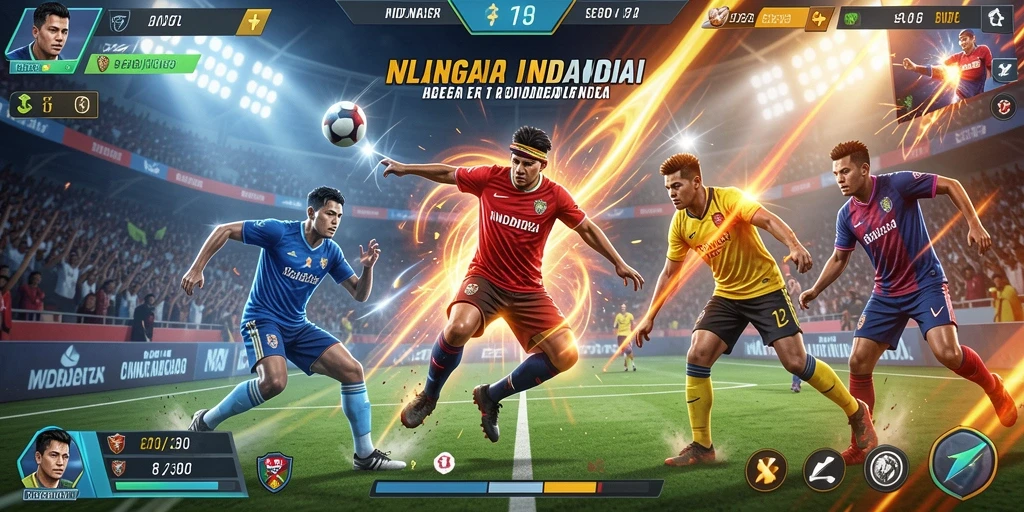 Tampilan level menantang yang memikat dan berbeda.