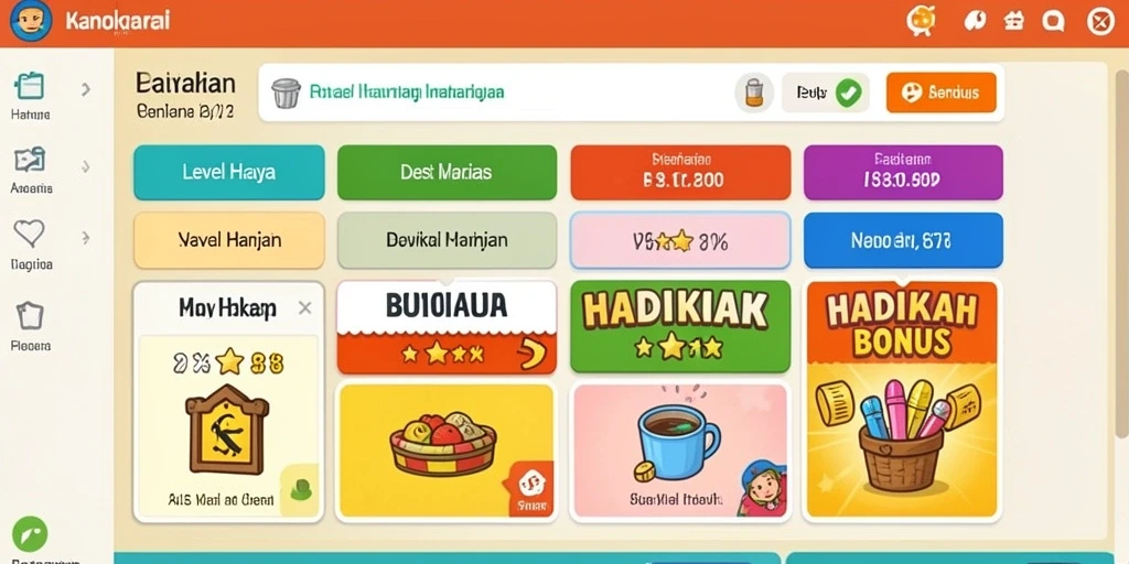 Screenshot aksi seru di dalam permainan.