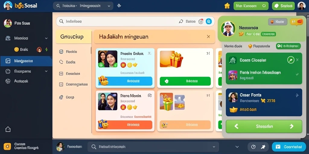 Tampilan level baru yang penuh tantangan.