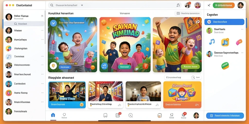 Kompetisi seru antar pemain yang meningkatkan keseruan.