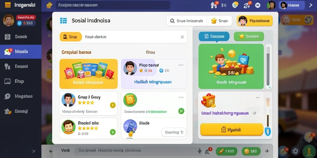 Fitur pertarungan yang dinamis dan seru.