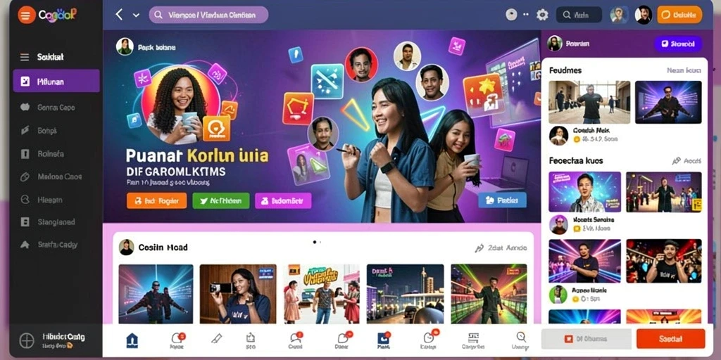Fitur multiplayer untuk bermain dengan teman.