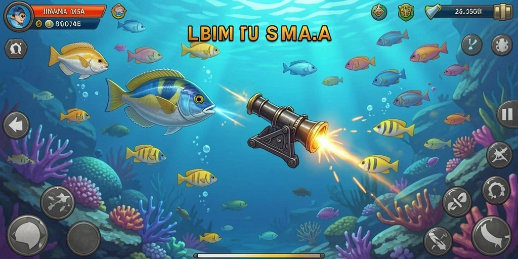 Level yang penuh warna dan tantangan.