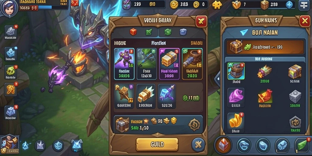 Komunitas aktif di dalam game.