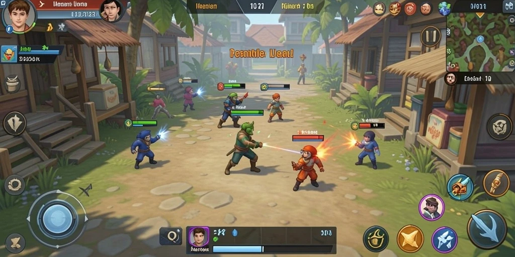 Level tantangan yang seru dan mendebarkan.
