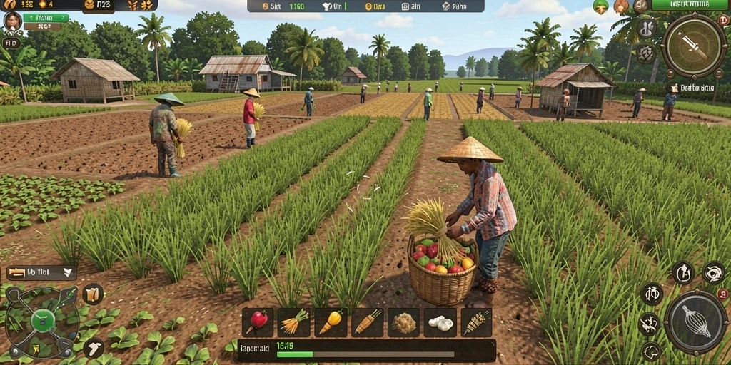 Pengaturan karakter yang mudah dan intuitif.